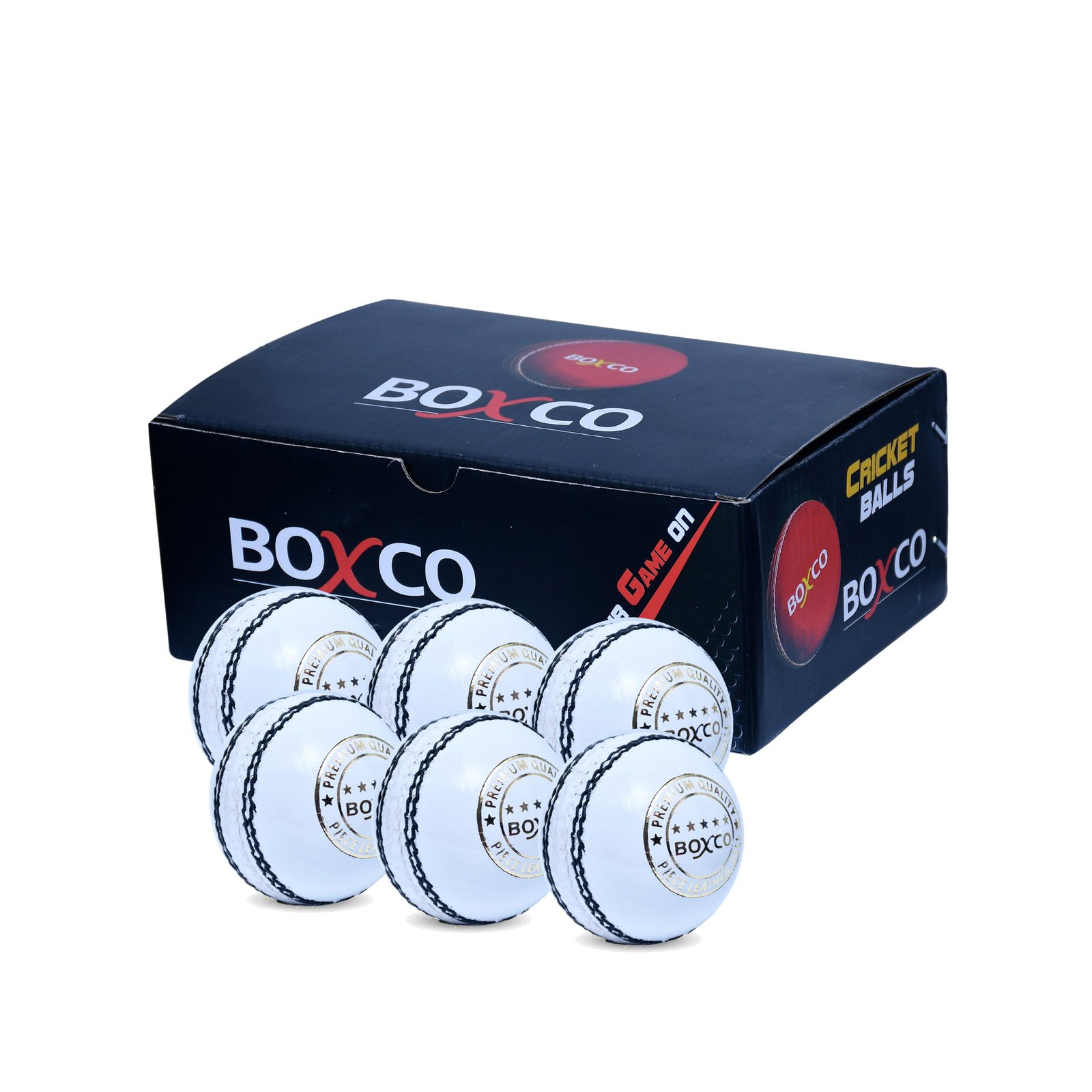 Boxco Power Four Piece Cricket Leather Ball