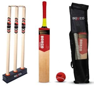 Velocity Full Pro ( Bat, Ball, Stump, Bails, Bag)